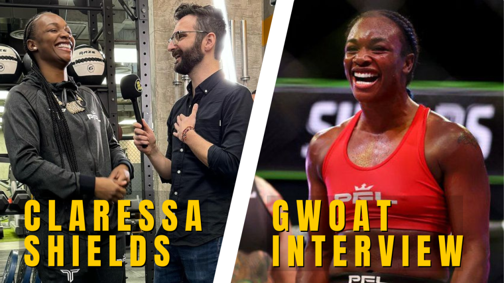 One on One with the GWOAT Claressa Shields Ahead of Her PFL MMA Match&nbsp;(Video)